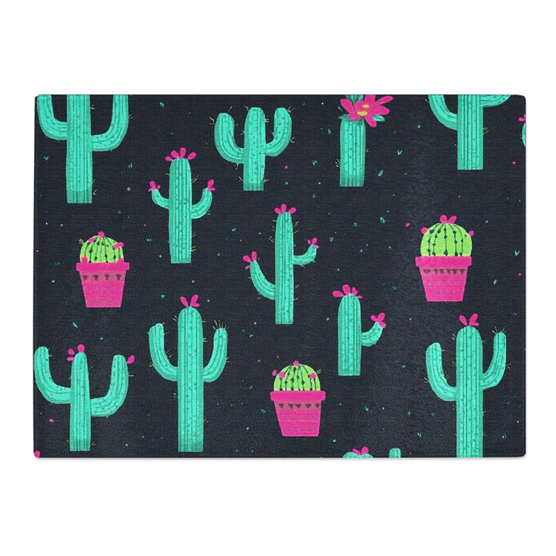 Cactus Art Vol.1  Glass Chopping Board