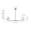 Luminaire suspendu pour îlot de cuisine 2 lumières Kelsey-1068329777