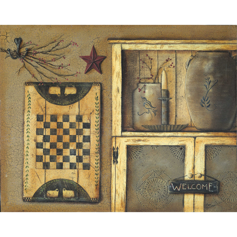 «Country Treasures» par Pam Britton - impression sur toile tendue, H 36 po x l 48 po