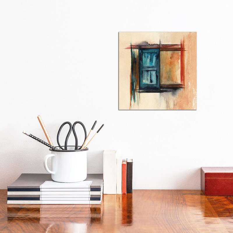 « Lines VII » par Marco Gonzalez-impression, Toile tendue, Pas de tapis, H 12 po x l 12 po x P 0,75 po
