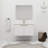 36'' Single Bathroom Vanity with Resin Top-452453760