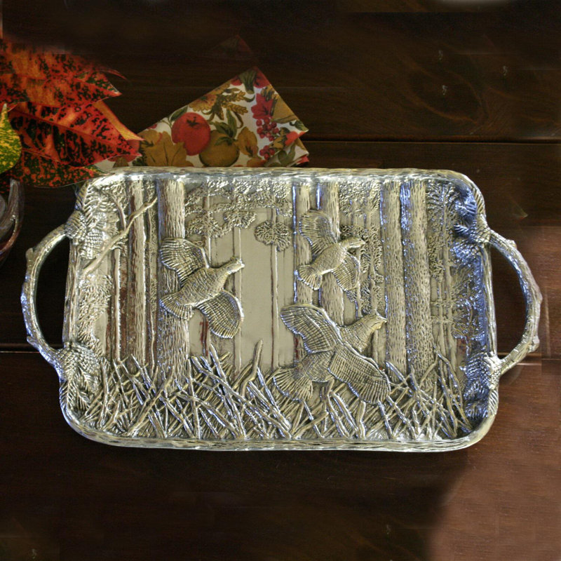 Garden Aluminum Decorative Tray