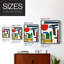 Colourful Shapes II Framed Print - Solid Wood-790184334-790184335