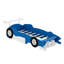 Lit plateforme Race Car, roues incluses-129230361