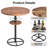 Maalak 2 - Person Pedestal Dining Set-1767539652