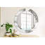 Huldar Glass Flat Wall Mirror