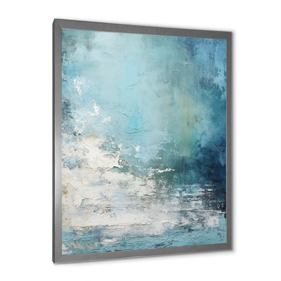 «Modern Coastal Collage Scenery II», reproduction sur toile