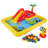 Plastic Rectangle Inflatable Pool 31'' H x 77'' W x 100'' L