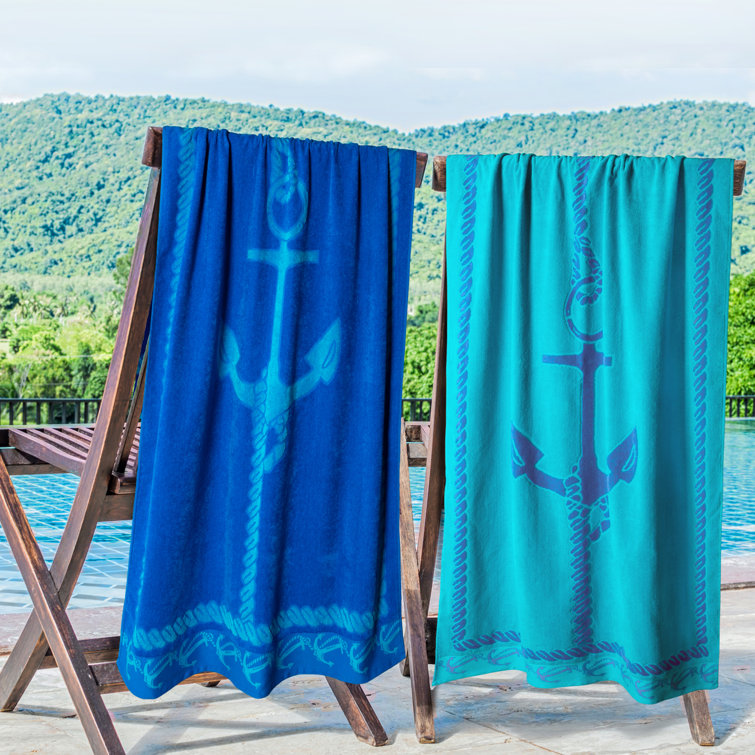 Oversized Colored Beach Towel