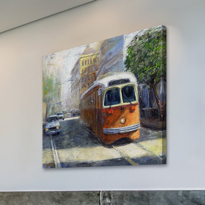 Mica - Wrapped Canvas Painting