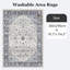 Rectangle 200 cm x 290 cm Vintage Look Area Rug