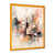 Impression dorée sur toile encadrée
