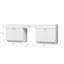 Ensemble de meuble-lavabo double 96 po Disar-125808686