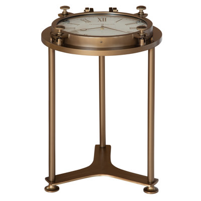 Glass Top End Table