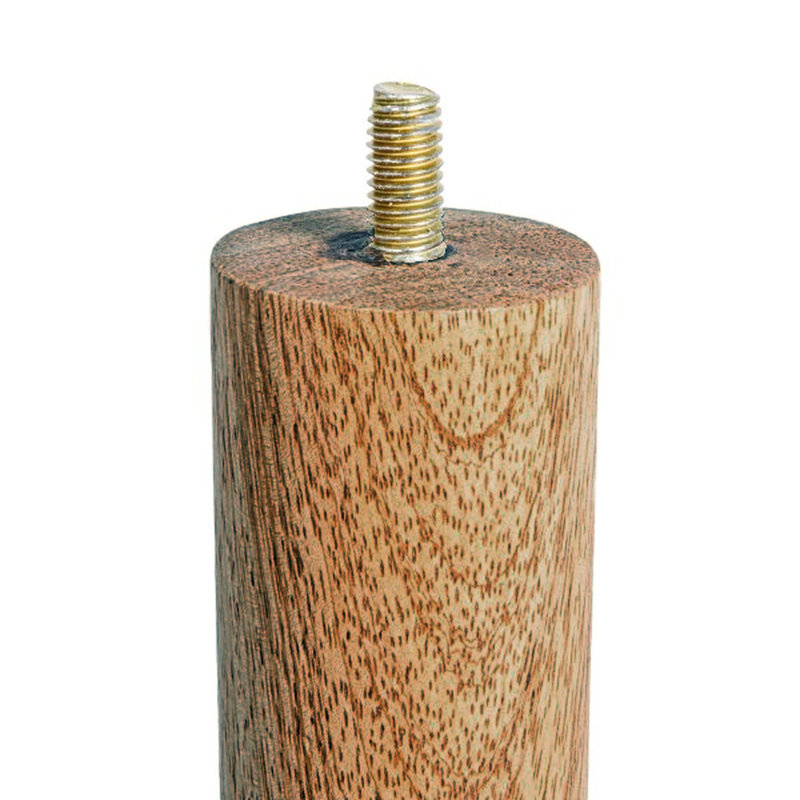 Tabouret rond en bois de manguier