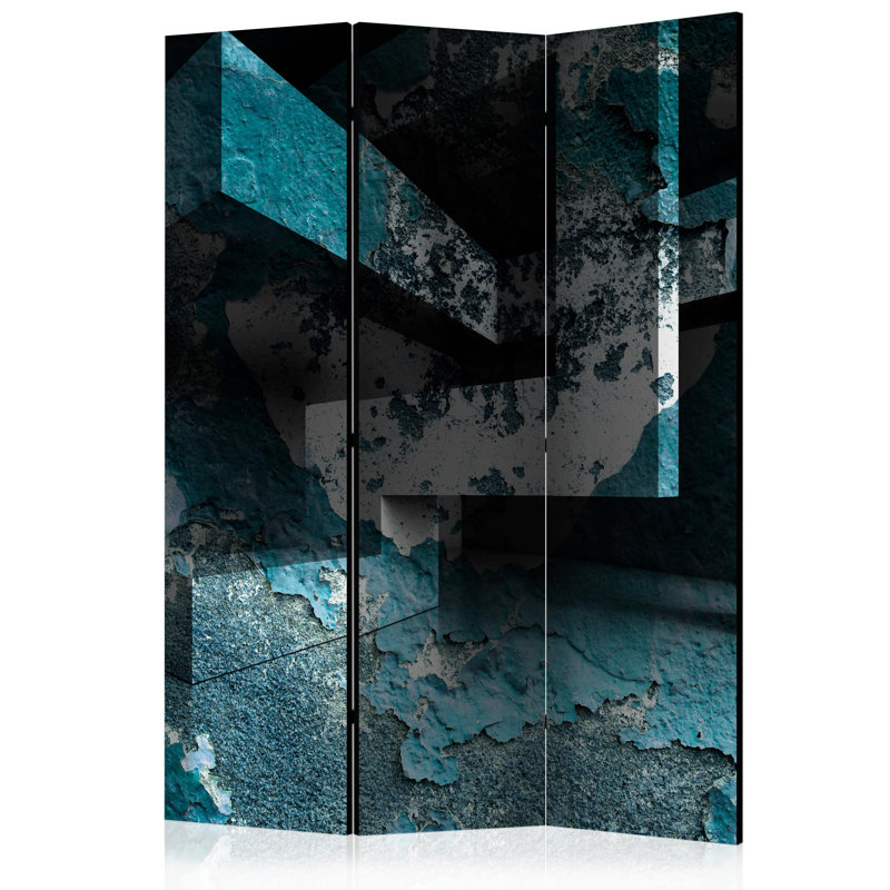 Mayis 172cm H Solid Wood Folding Room Divider, 3