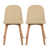 Beige Faux Leather