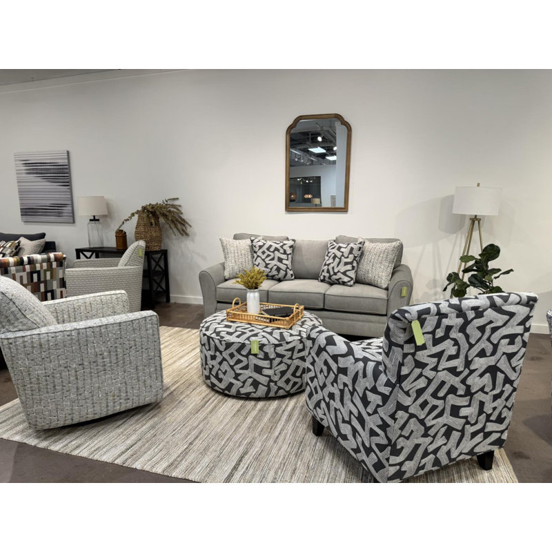 Cedrie Queen Sleep Sofa, Amos Mink