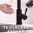 Black Touchless Kitchen Fixture - Automatic Smart Faucet, Hands , Ceramic Filler, Brass, Stylish Faucet Touchless, Black, Contemporary Style With Pull Out-736541213