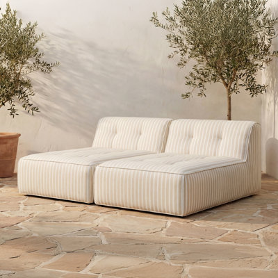 Chaise longue d'extérieur 2 pièces Sunseeker
