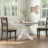 Sand & Stable Bonas Extendable Solid Wood Dining Table & Reviews | Wayfair