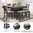 Krout Solid Wood Base Dining Table