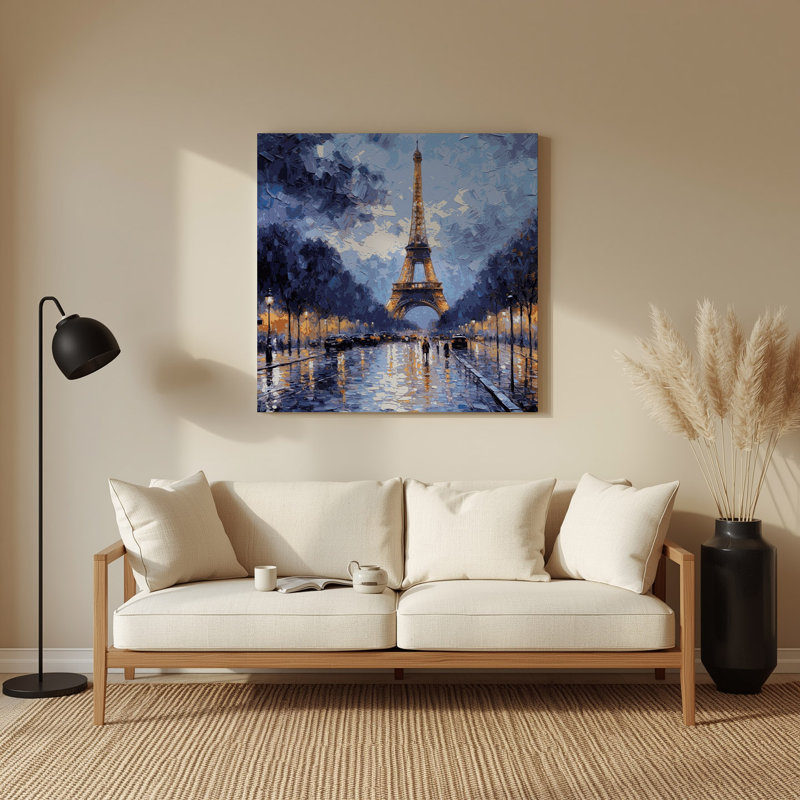 Art mural gris en villes, Paris, France, H 144 po x l 144 po x P 0,05 po