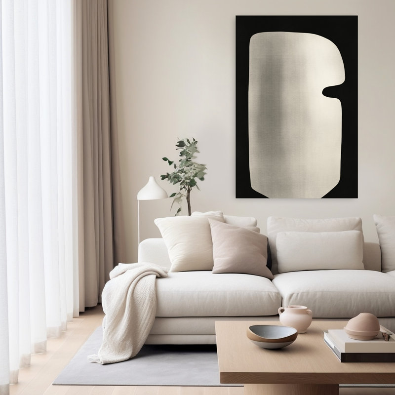 Dashiell Contemporary Art Abstract Modern Retro Wall Art - Wrapped Canvas Print, 152.4 cm H x 101.6 cm W