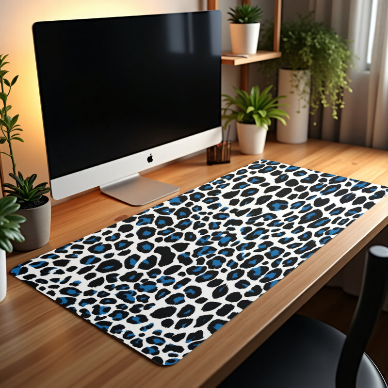 Polyester Desk Pad, 14.4x12.1