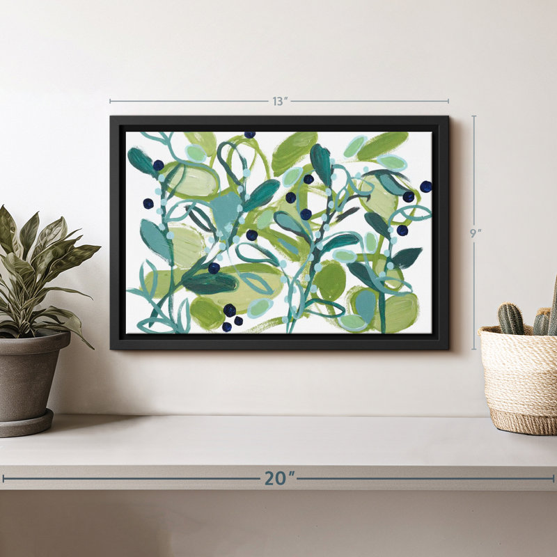 Floral et botanique «Annamieka Wall Art», H 9 po x l 13 po