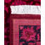 Overdyed Hand-Knotted Wool Modern-Contemporary Pink Runner 2' 6" x 14' 5"