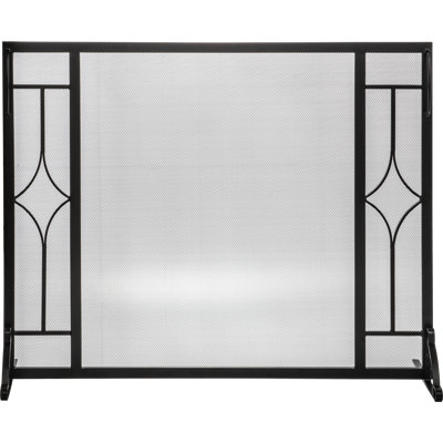 Hapstall 1 Panel Steel Fireplace Screen