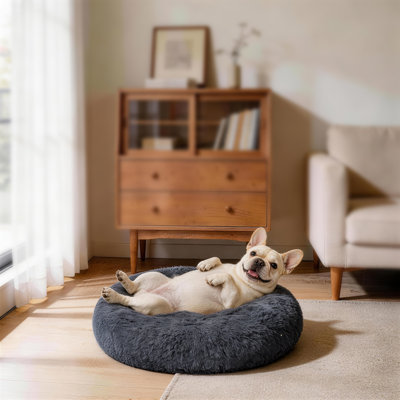 Orthopedic Dog Bed Comfortable Donut Cuddler Round Pet Beds Ultra Soft Washable Dog and Cat Cushion Bed