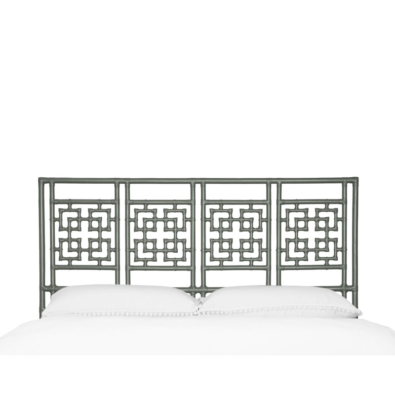 Palm Springs Open-Frame Headboard, King, Evergreen