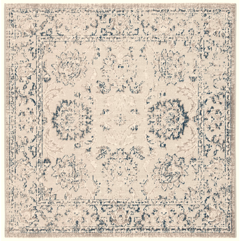 Chewning Performance Oriental Rug, Square 4'