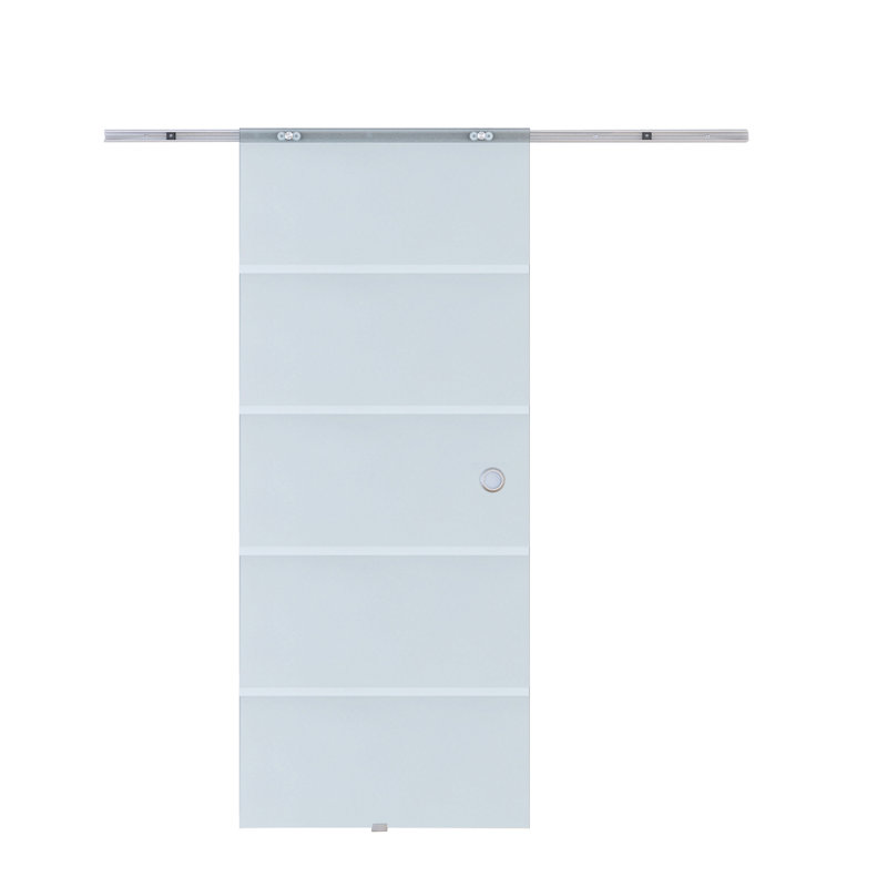 Cousins Glass Sliding Door, 205cm H x 77.5cm W x 0.8cm D