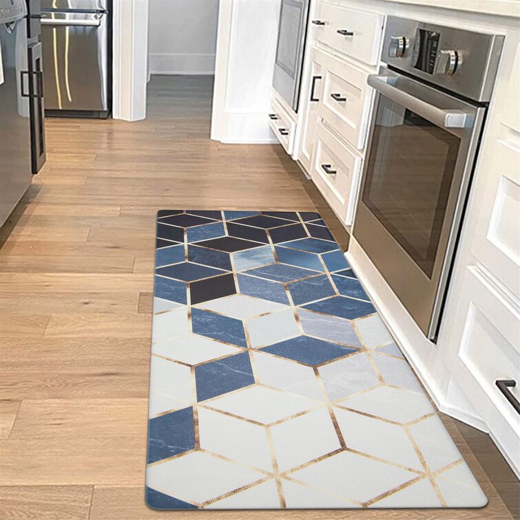 Cushioned Anti-Fatigue Floor Mat,Waterproof Non-Skid Kitchen Mats and –  Modern Rugs and Decor