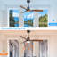 Ventilateur de plafond à DEL standard Kemp-721520782