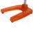 Cast Iron Citrus Juicer , Extra-Large Commercial Grade Manual Hand Press , Heavy Duty Countertop Squeezer For Fresh Orange Juice ,Orange Color-122275189