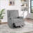 Recliners, Manual Motion Swivel Glider with Diamond Tufting | Dark Gray Fabric-1943412817