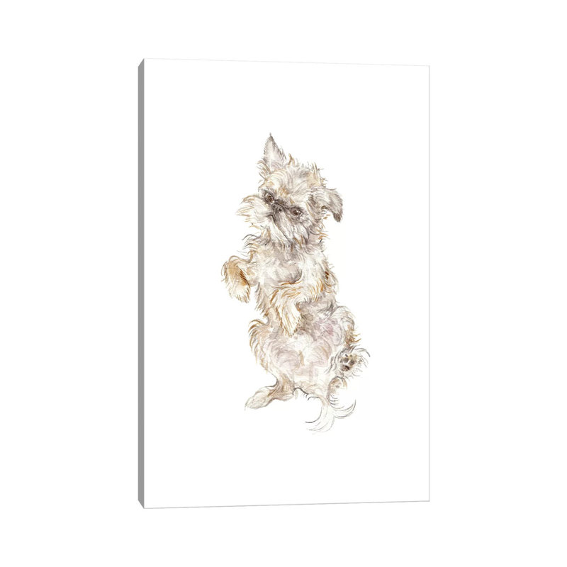Brussels Griffon by Wandering Laur - Wrapped Canvas Painting, 66.04 cm H x 45.72 cm W x 1.91 cm D