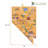 Nevada Cutting & Serving Board with Artwork by Fish Kiss