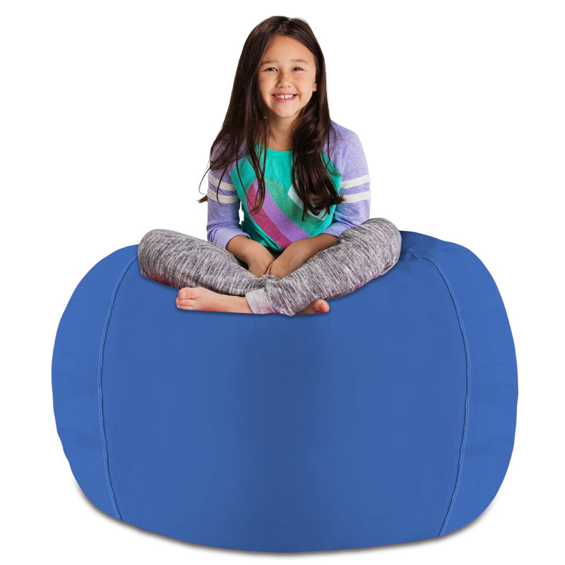 Housse pour fauteuil à billes Kids, Très grand - 48 po, Bleu royal uni