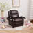 Alexzia Kids 14.2'' Recliner Chair with Collapsible Footrest-944500376