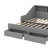 Convertible Daybed Frame King Size With Stylish Storage Bookcases-829566162