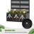 Metal Planter Box with Trellis with Wheels-1083593915
