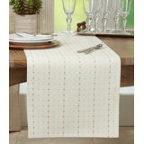 Queensbury Box Stitched Table Runner