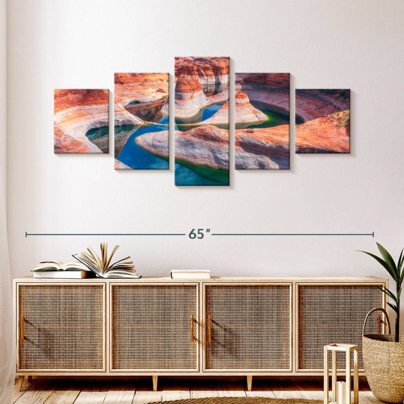 Grand Canyon River, 24" H x 55" W
