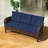 3-person Patio Rattan Sofa With Wide Armrests-1801072870