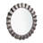 Tilbrook Aluminium Circle Wall Mirror-447989011